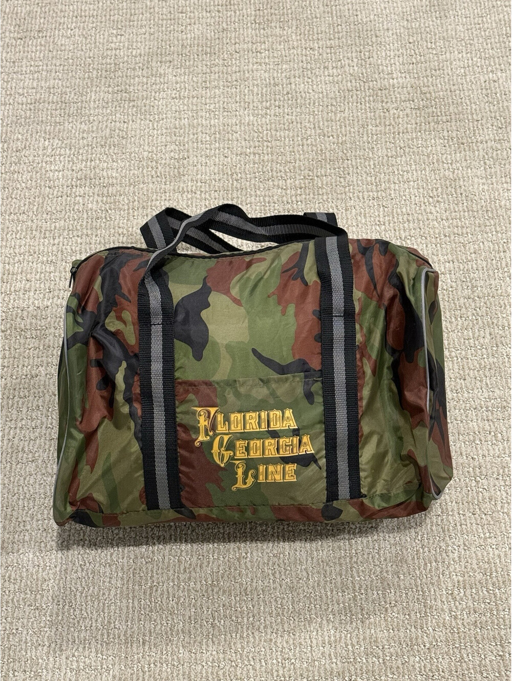 Florida Georgia Line Duffle Bag Band Promo Camo